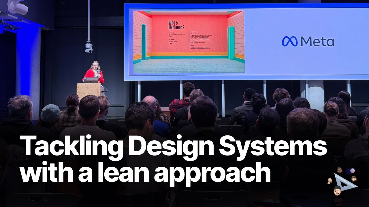 Tackling Design Systems with a Lean Approach - Marianne Ashton-Booth at Into Design Systems
