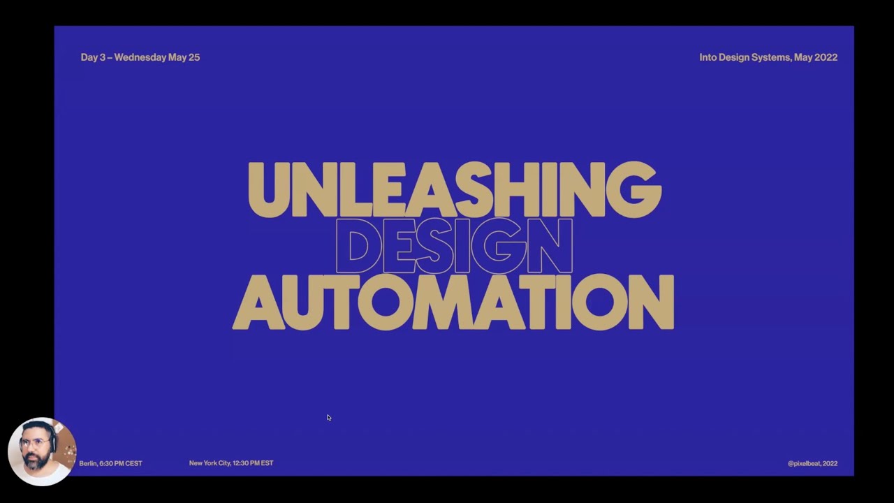 Unleashing Automation in Design - Davo Galavotti at The Future of Design Systems Conference
