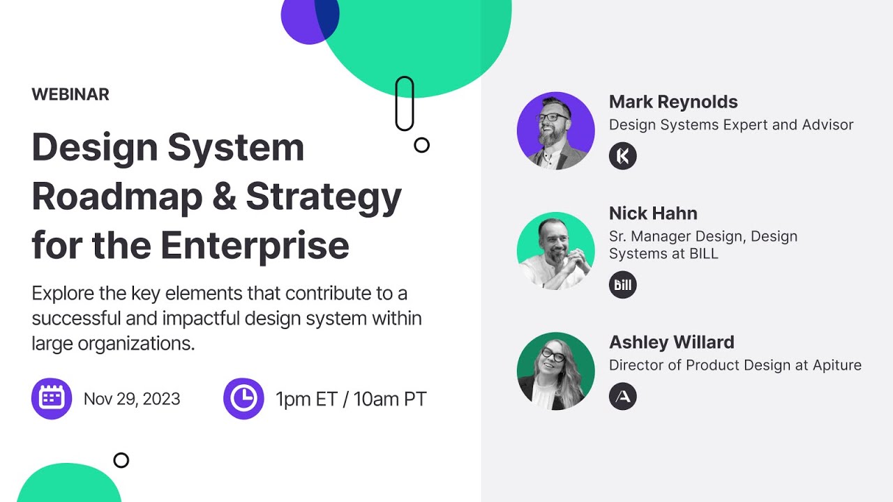 Design System Roadmap & Strategy for the Enterprise