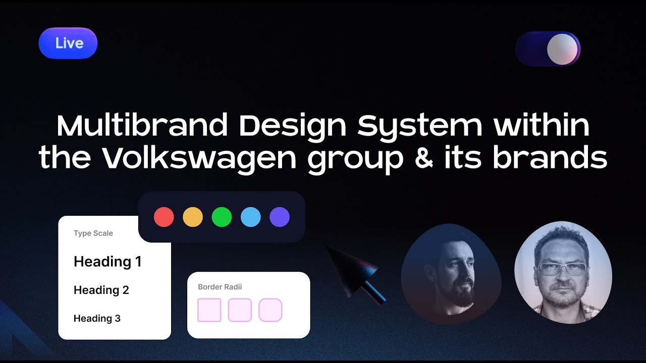 Multibrand Design System within the Volkswagen group & its brands - LIVE & Q&A