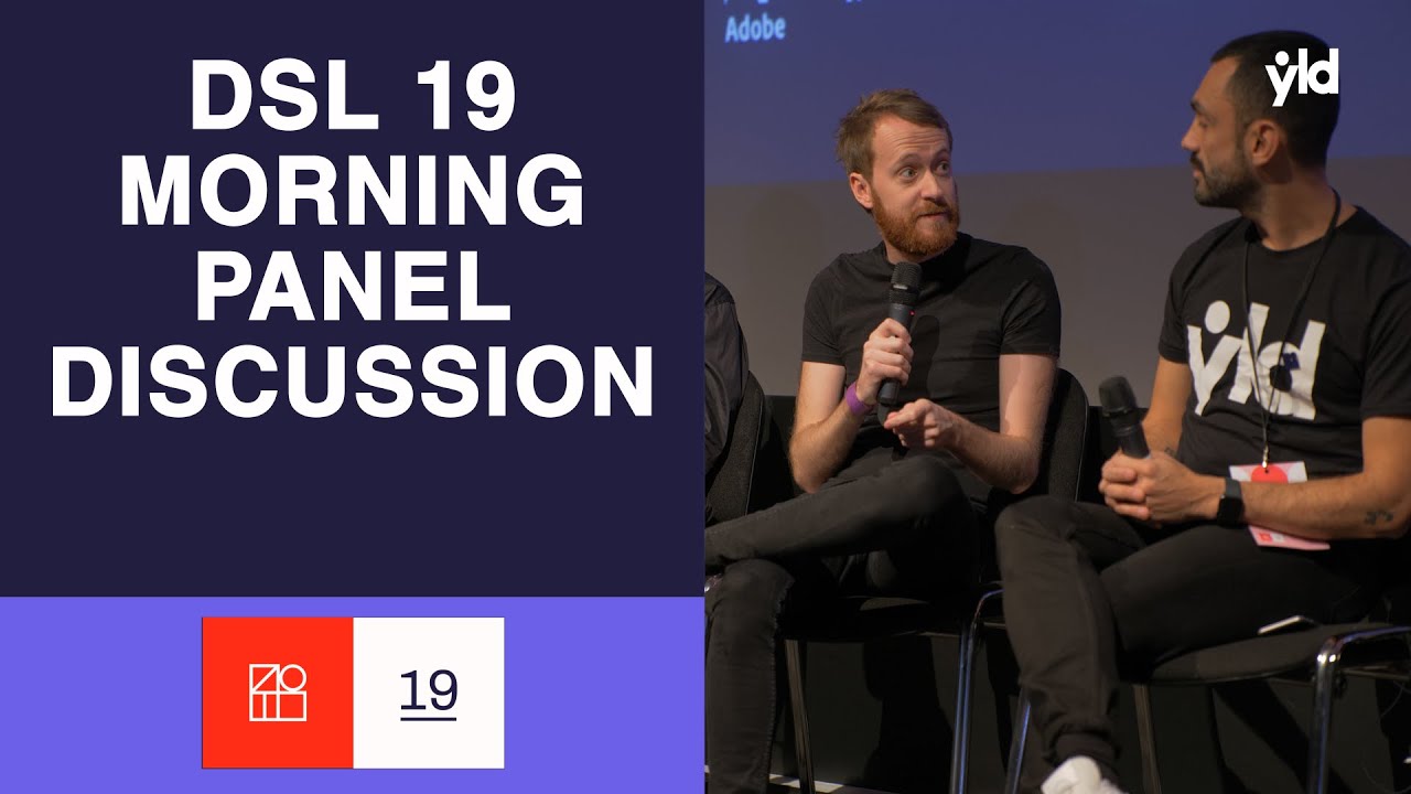 Design Systems London 2019: Panel Discussion I with Luis Klefsjö