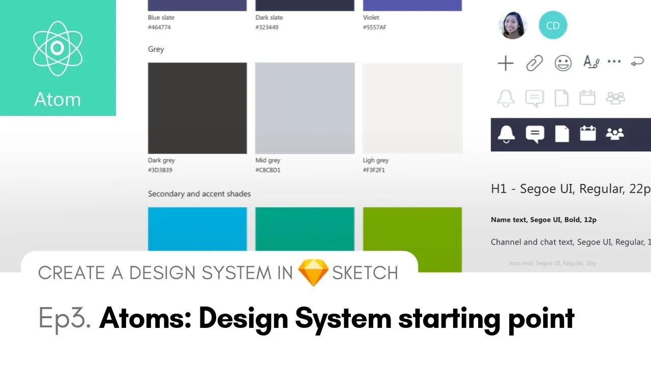 Atoms - Create a Design System in Sketch, Ep3