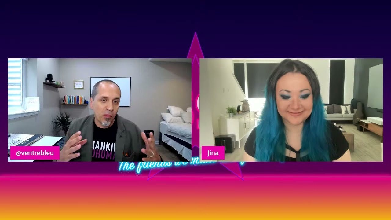 Live stream #15: Jina Anne interview