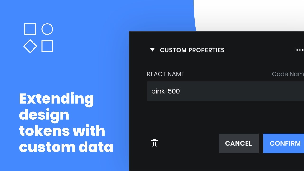 Extending design tokens with custom data | Supernova.io