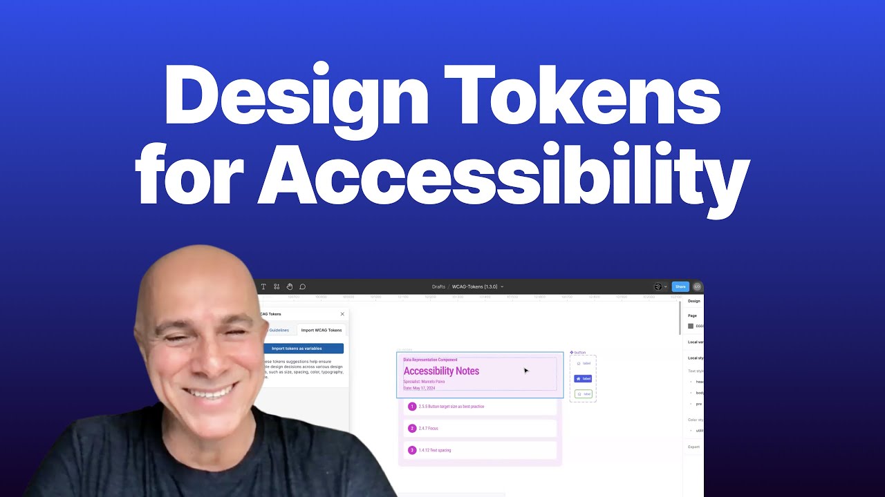 Design Tokens Sets for Accessibility Needs - Marcelo Paiva at Into Design Systems Conference