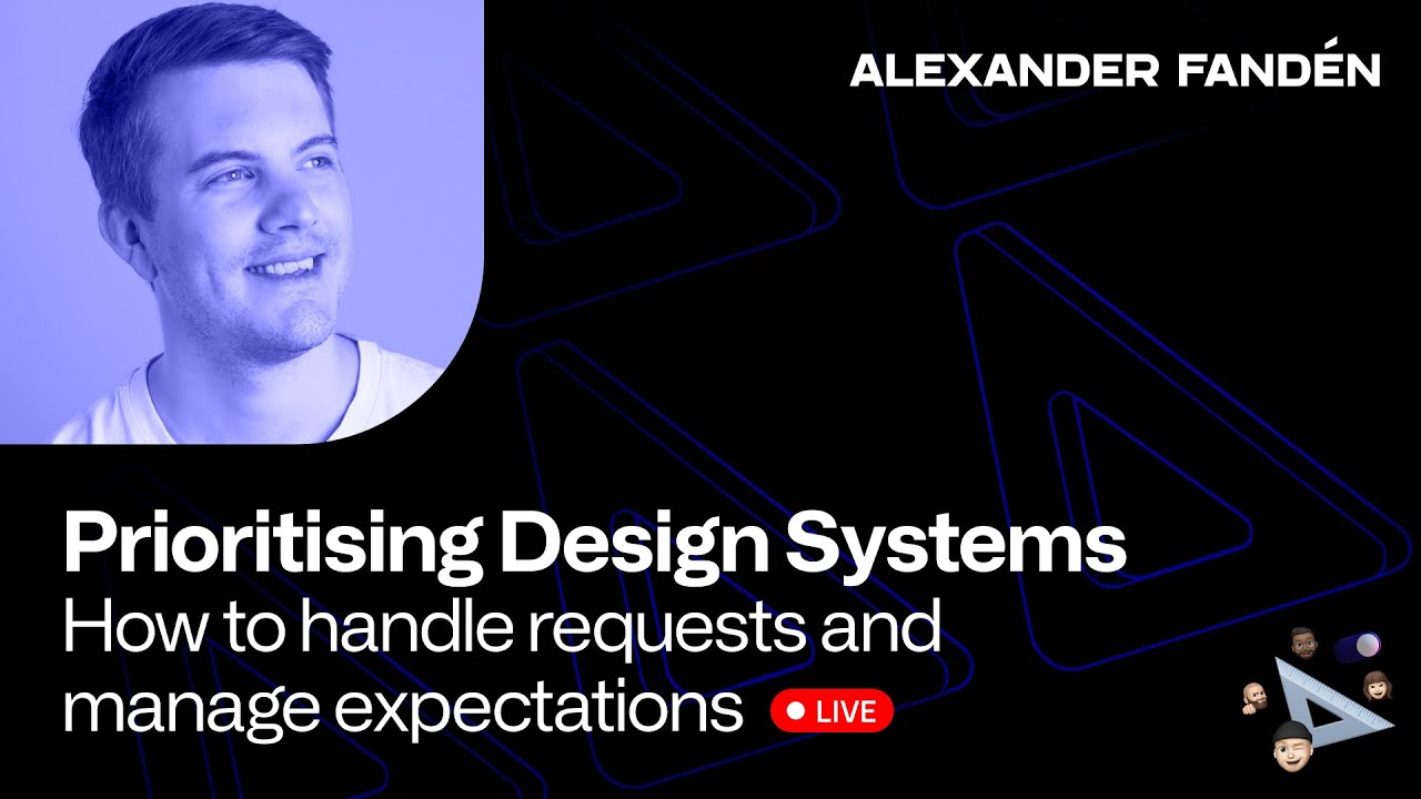 Prioritising Design Systems - Alexander Fandén live at Into Design Systems Conference