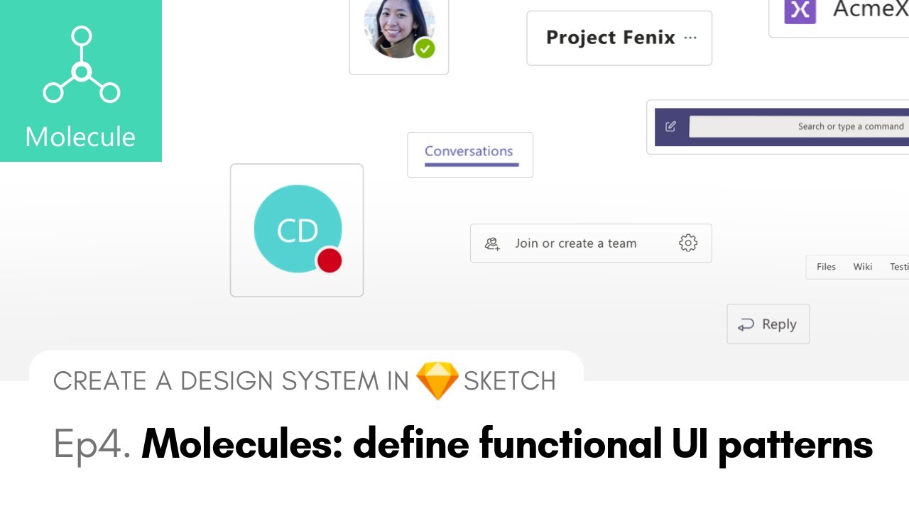 Molecules - Create a Design System in Sketch, Ep4