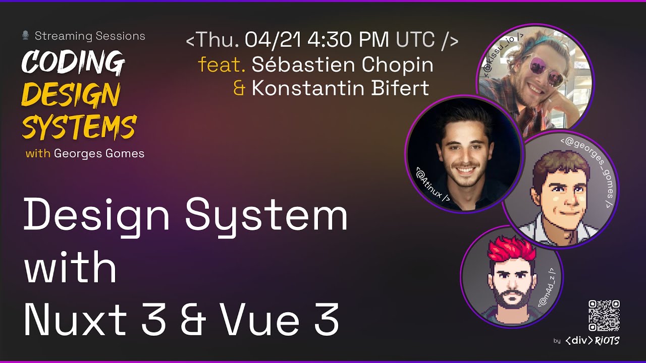 Coding Design Systems - ep16 - Nuxt 3 and Vue 3