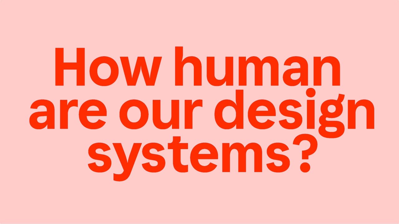 Justyna Piwowarska (Klarna) - How human are our design systems?