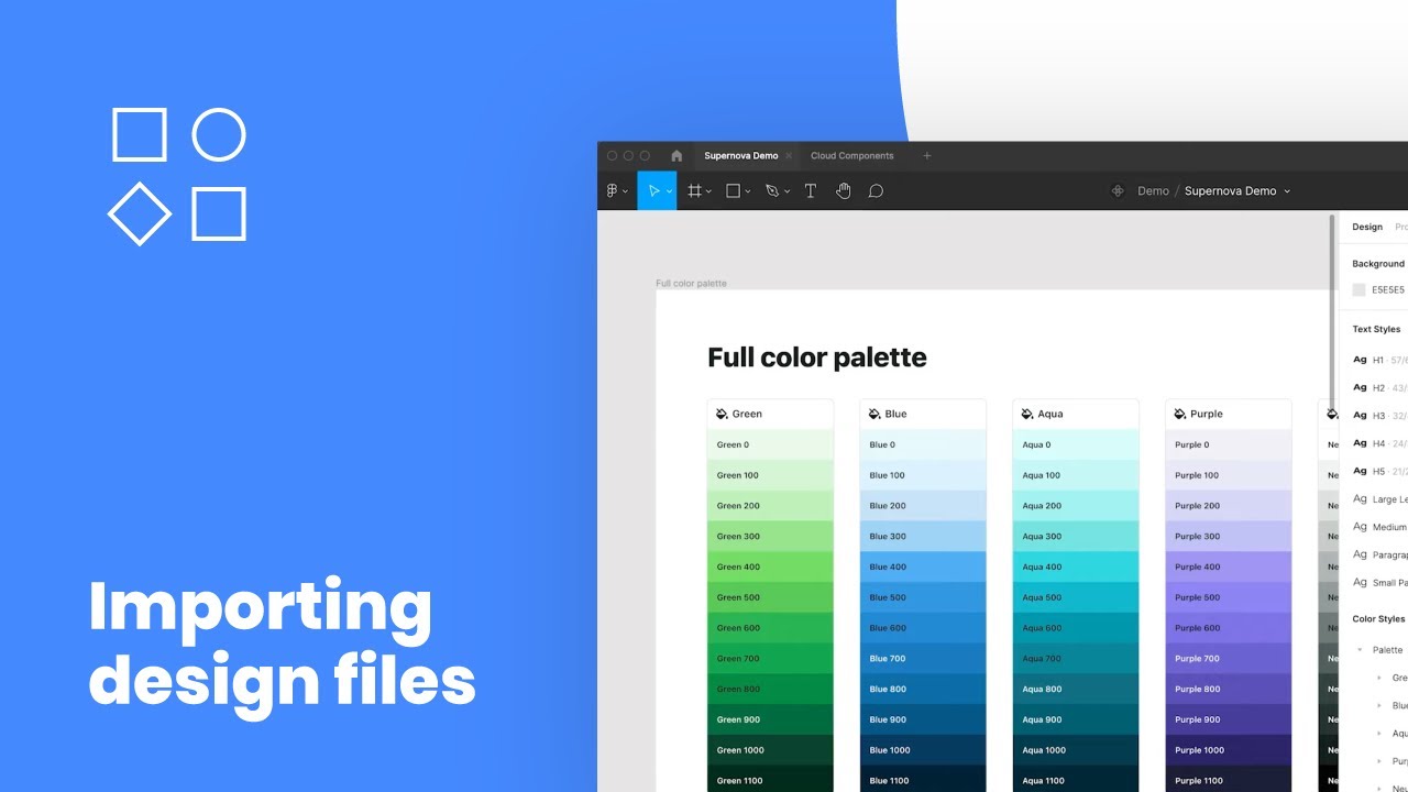 Importing design files | Supernova.io
