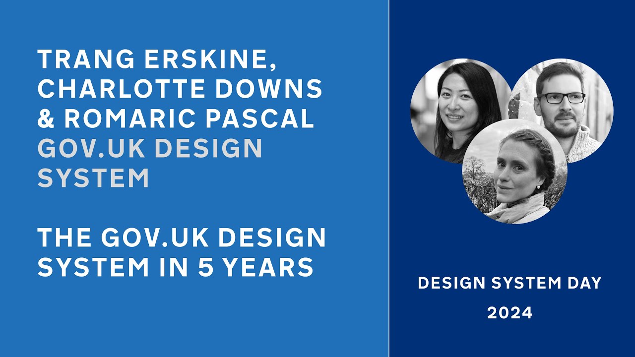 Design System Day 2024: Future of the GOV.UK Design System