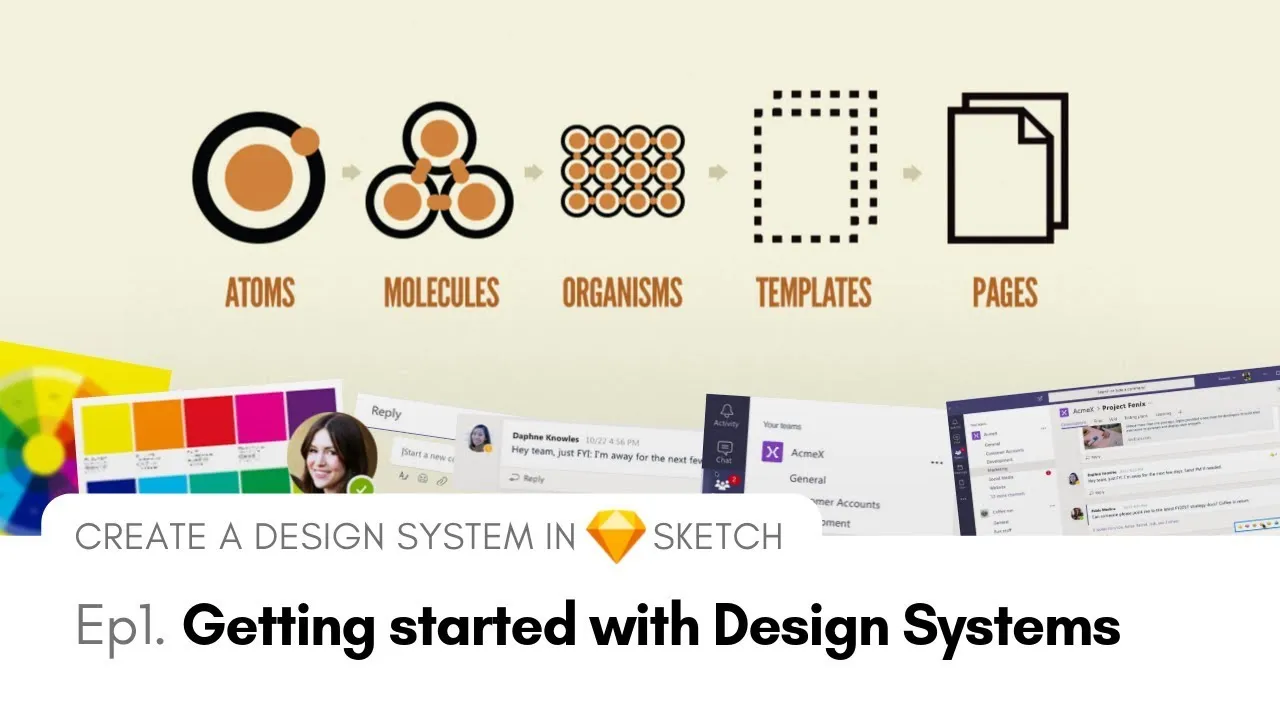 Getting Started with Design Systems | Create a Design System in Sketch, Ep1