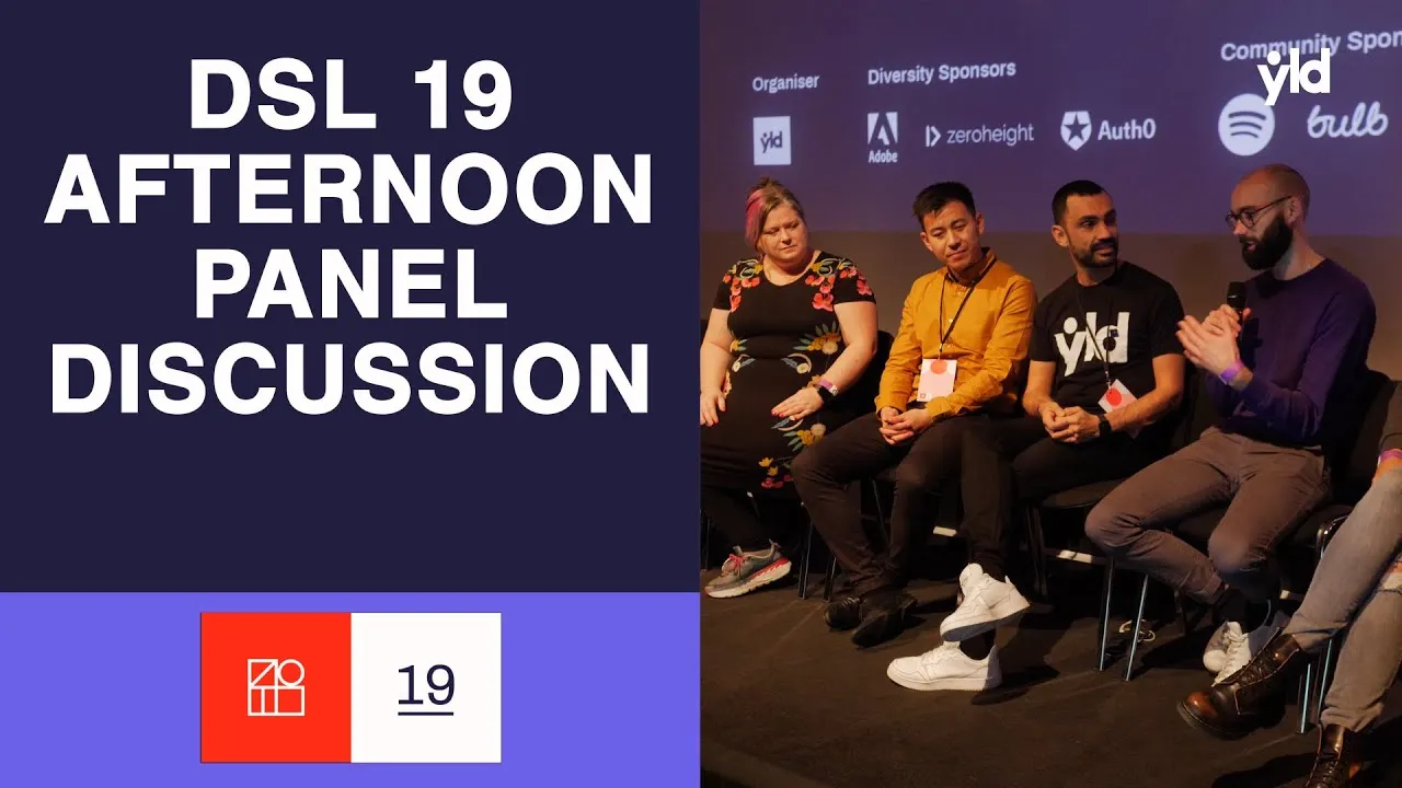 Design Systems London 2019: Panel Discussion II with Luis Klefsjö