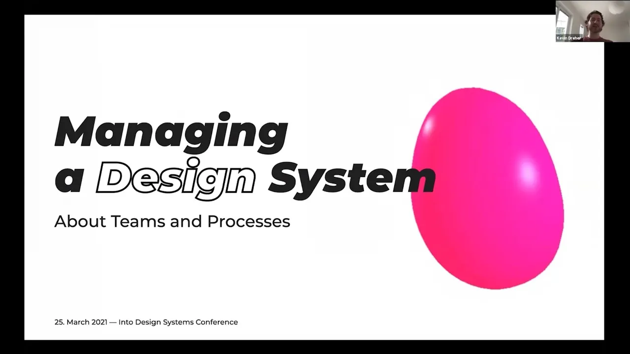 Managing A Design System - Kevin Dreher