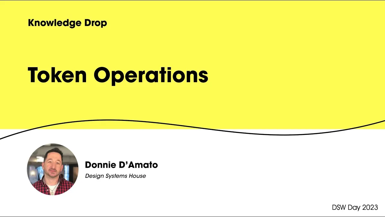 DSW Day 2023 - Token Operations - Donnie D'Amato