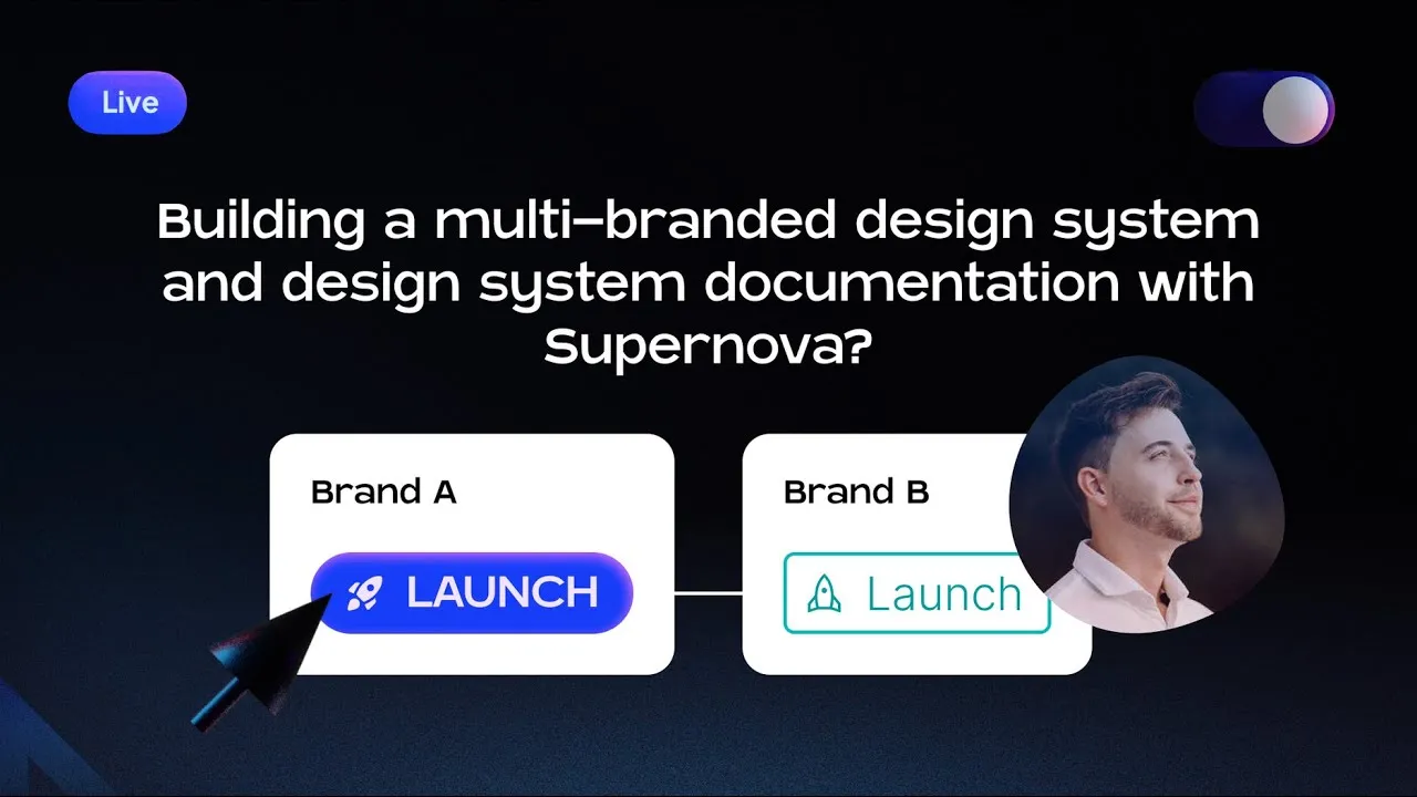 Supernova.io Workshop “Building a multi-branded design system” @ Into Design Systems Conference