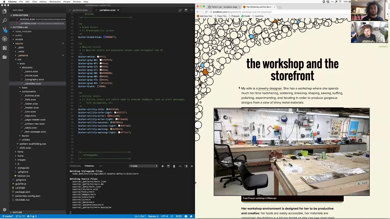 Designer + Developer Workflow