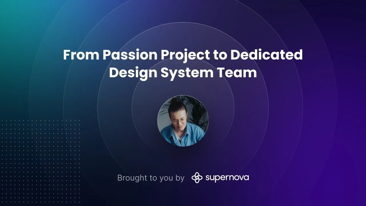 Fireside Chat with Patrycja: From Passion Project to Dedicated Design System Team