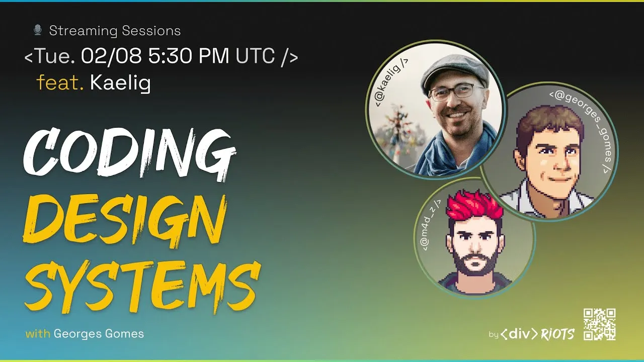 Coding Design Systems | ep07 | Custom Personal Design System with Kaelig