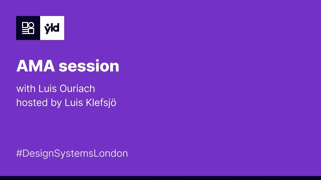 AMA with Figma - Design Systems London #5 - December 2022