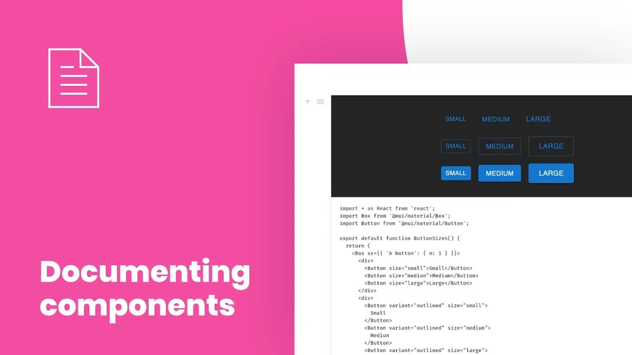 Documenting components | Supernova.io
