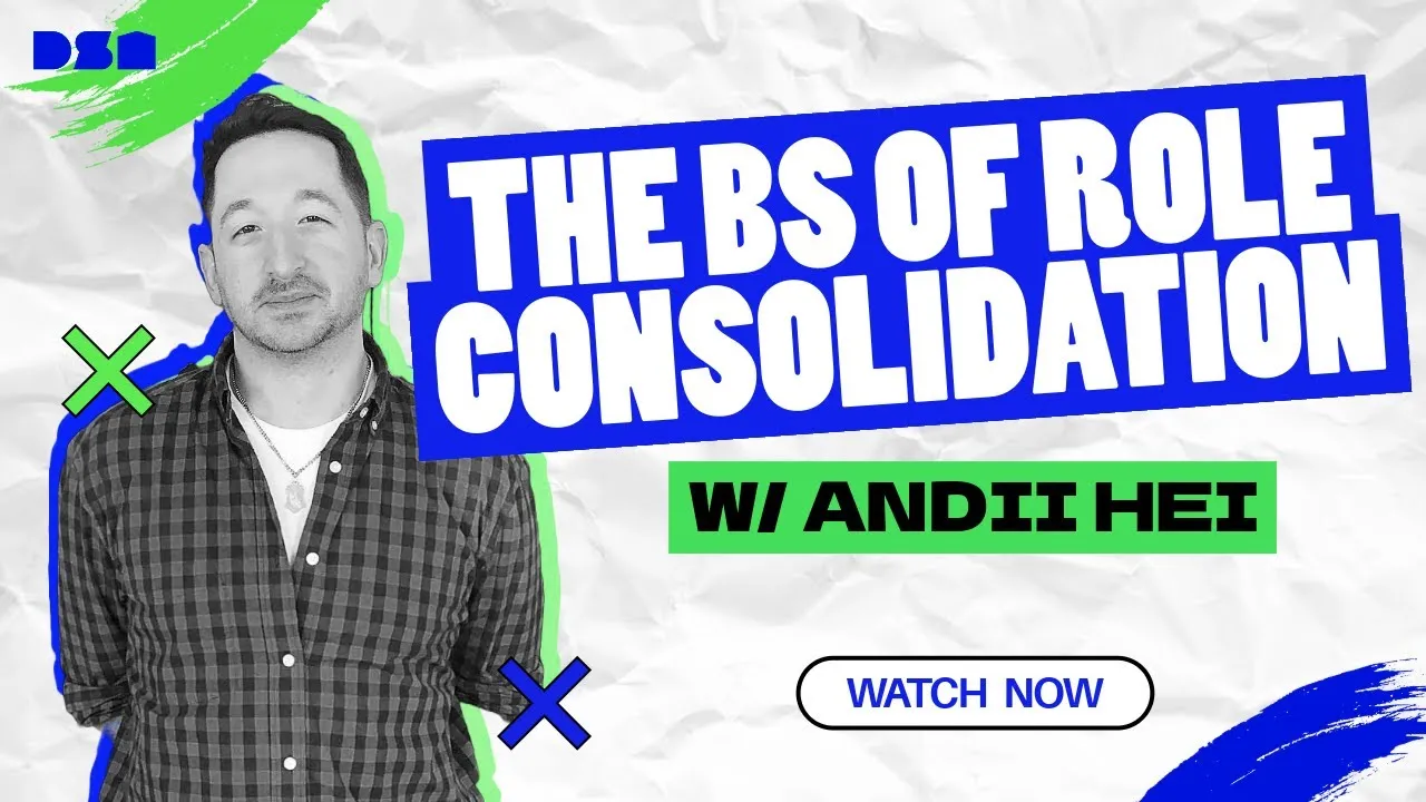Wireframe Live: The BS of Role Consolidation