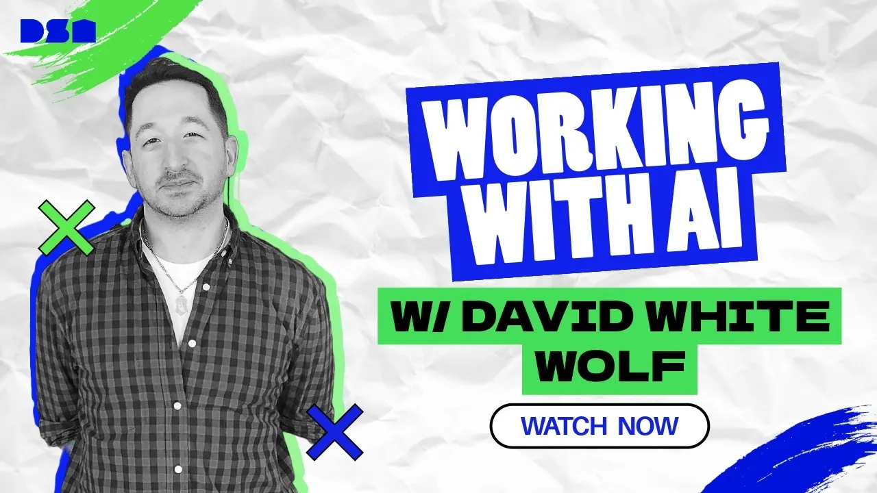 Working with AI w/ David White Wolf | Wireframe Live