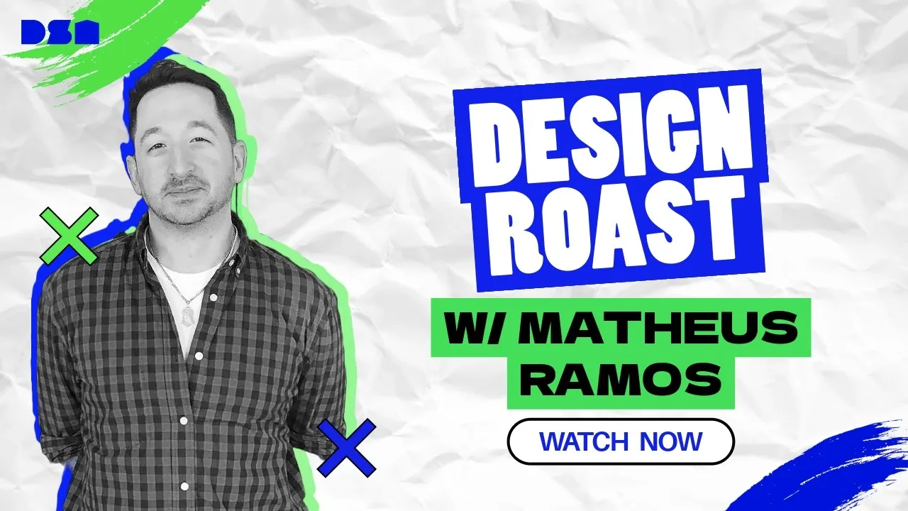 Design Roast w/ Matheus Ramos | Wireframe Live