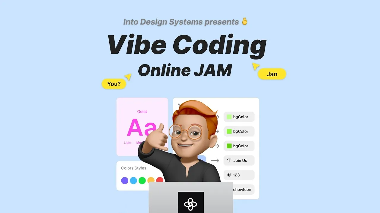 Vibe Coding Jam with Supernova.io | Into Design Systems