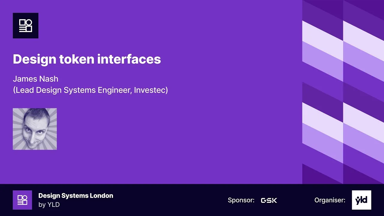Design token interfaces by James Nash