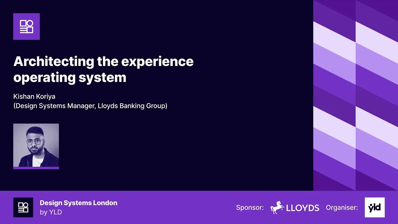 Architecting the experience operating system by Kishan Koriya