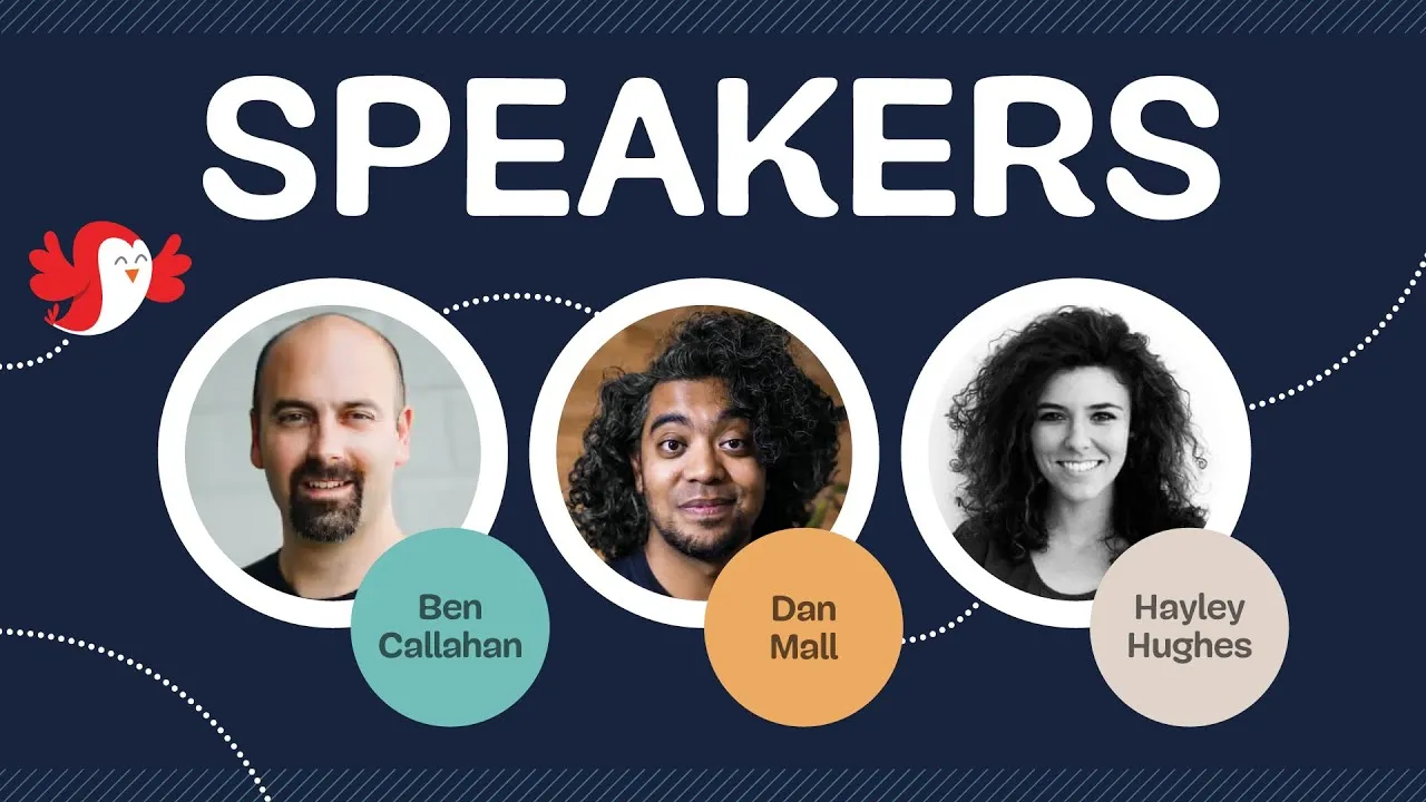 Speaker Panel with DAN, HAYLEY AND BEN at Smashing Meets Design Systems