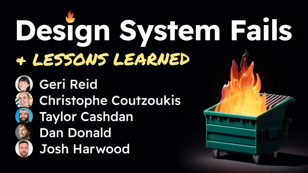 Design System Fails + Lessons learned