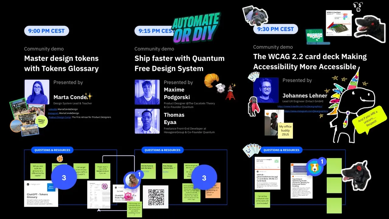Community Demos from Into Design Systems 2025 – Tokens, Tooling & Accessibility