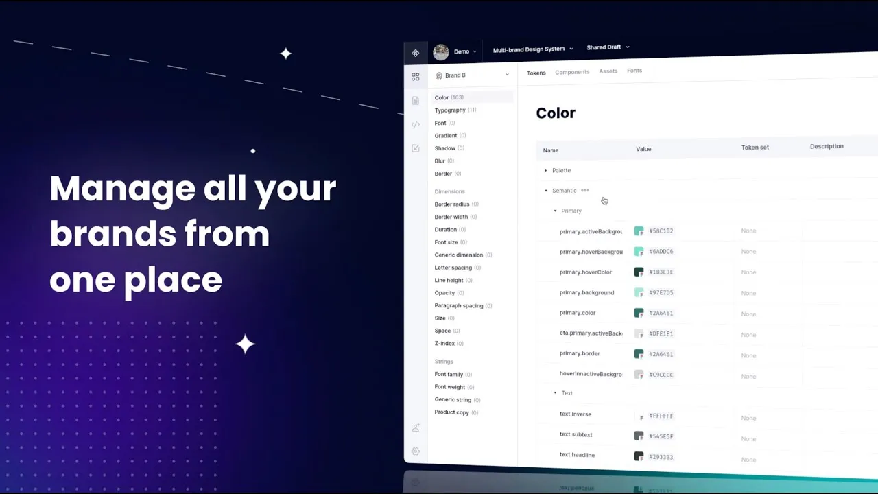 Building multi-branded design system in Supernova