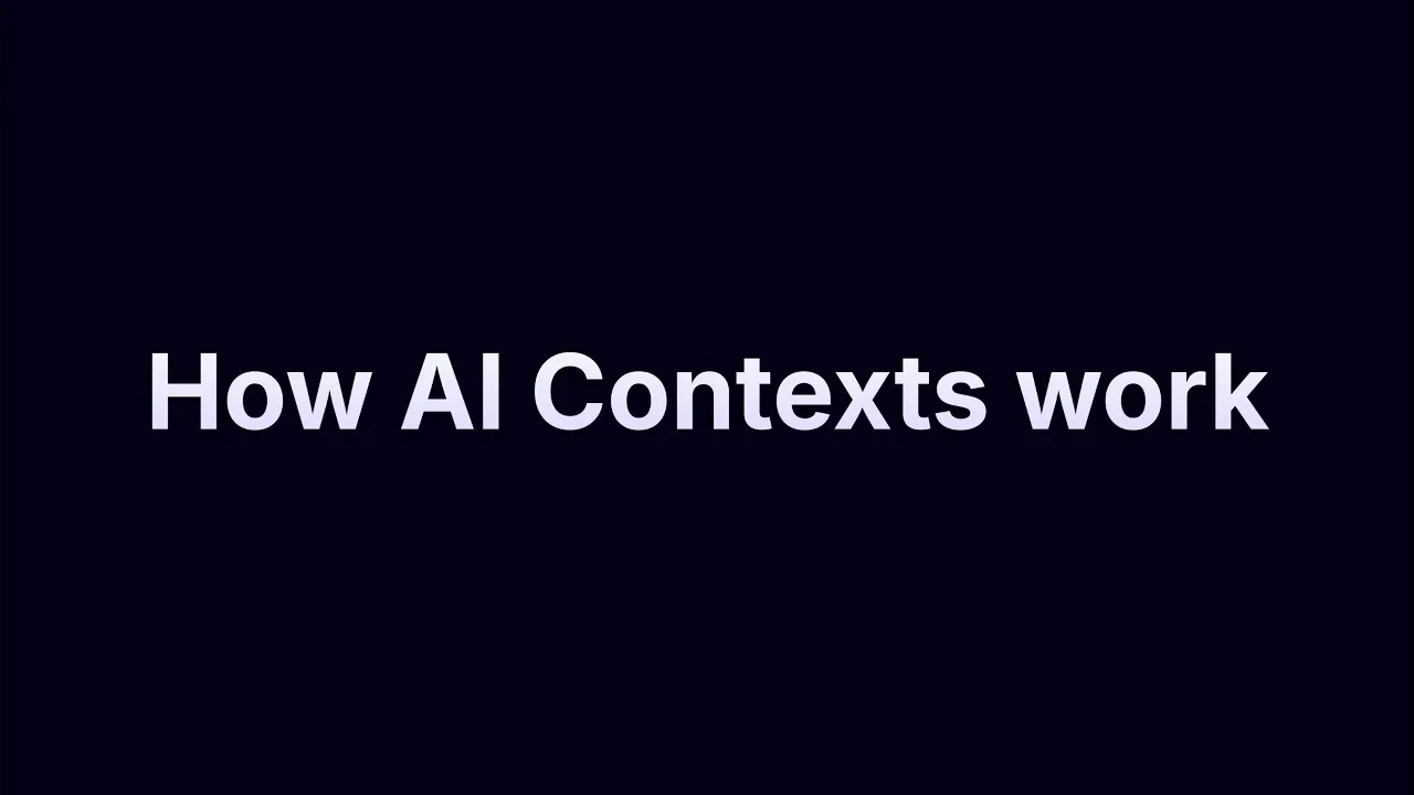 AI contexts walkthrough | Make your agents work without drifts