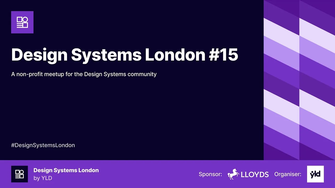 Design Systems London#15 - Full recording