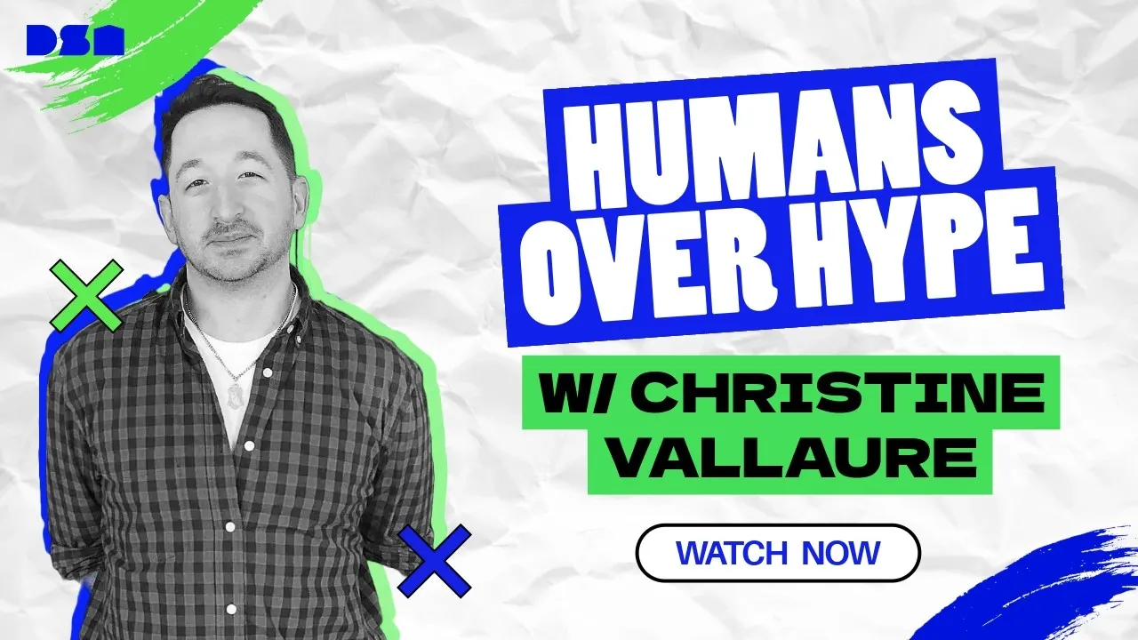 Humans Over Hype w/ Christine Vallaure | Wireframe Live
