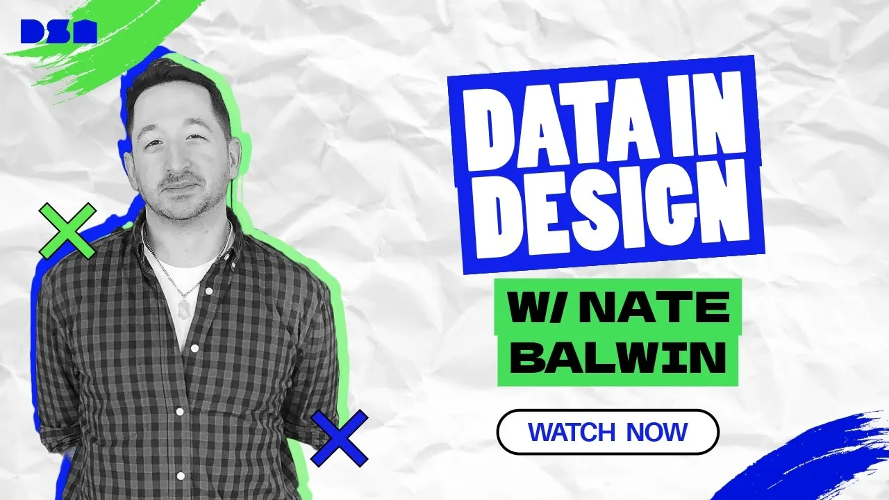 Data in Design w/ Nate Baldwin | Wireframe Live