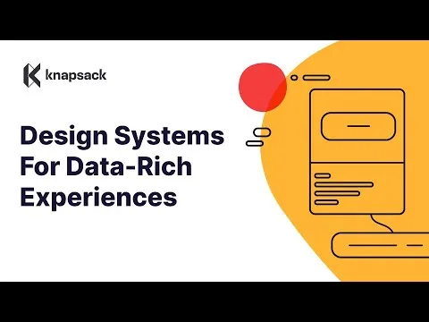 Design systems for Data-Rich Experiences