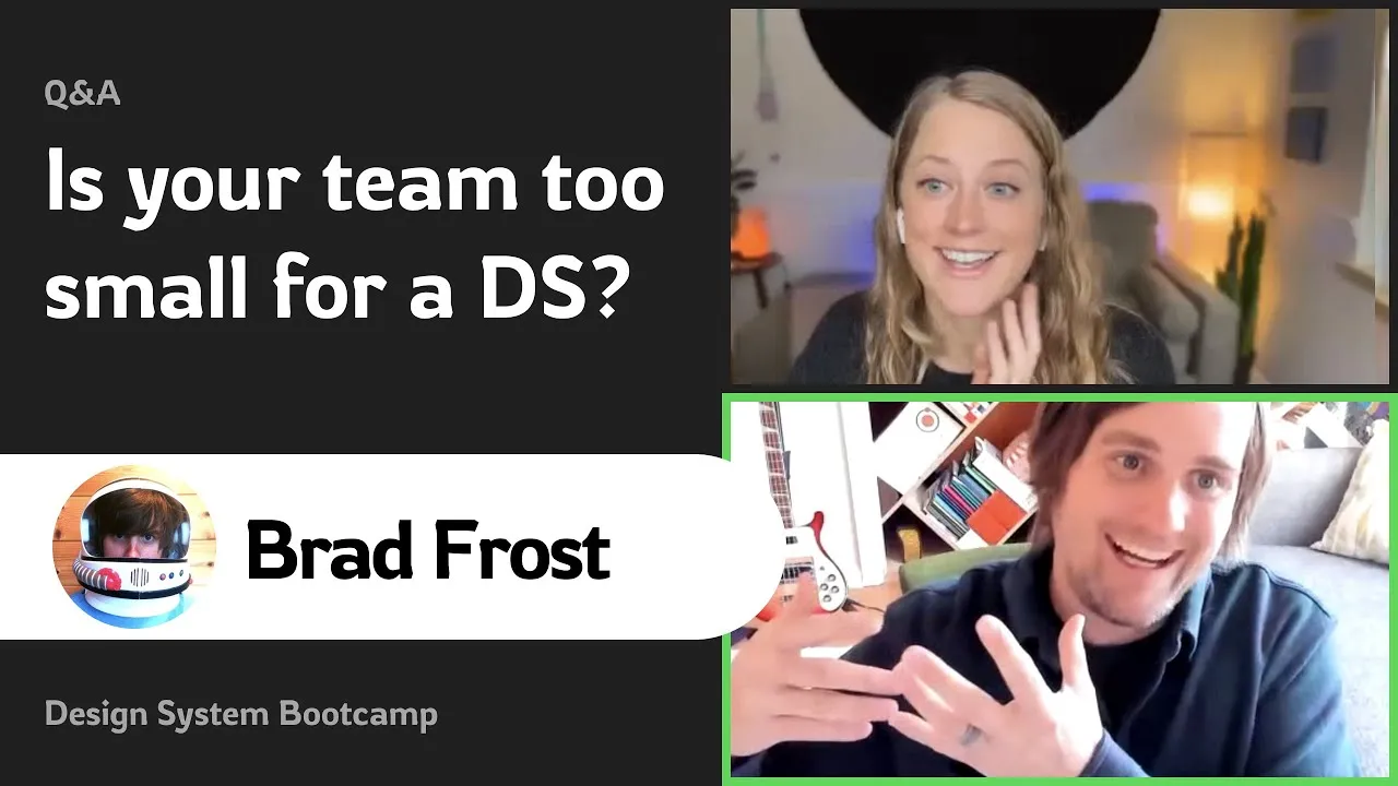 Is your team too small for a Design System?