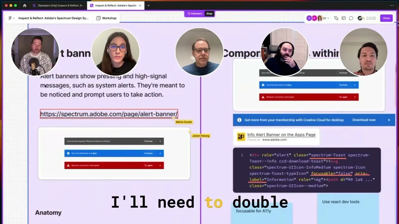 Inspect & Reflect: Adobe's Spectrum Design System