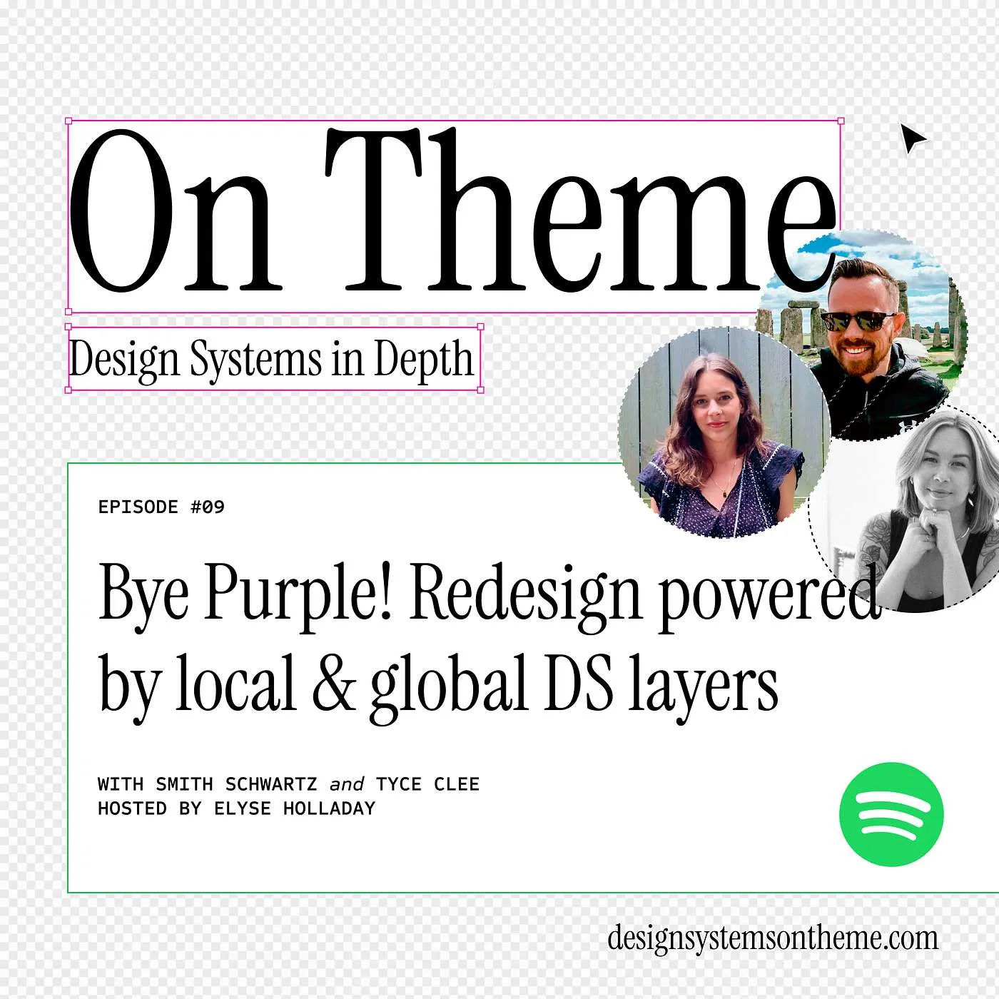 Bye Purple! A redesign powered by local & global design system layers at Spotify, with Smith Schwartz & Tyce Clee — #09